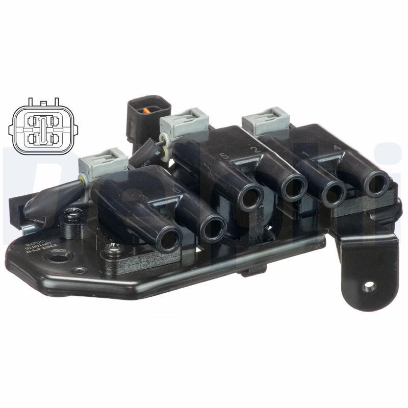 DELPHI Tændspole gn1083512b1 for HYUNDAI