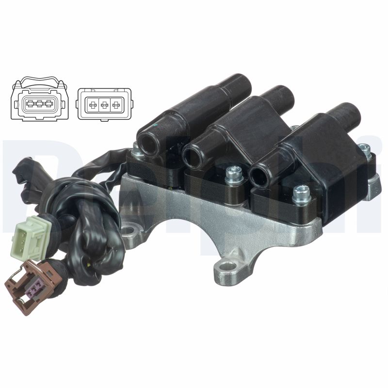 DELPHI Tændspole gn1080612b1 for AUDI