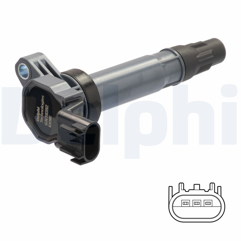 DELPHI Tændspole gn1039212b1 for DAEWOO