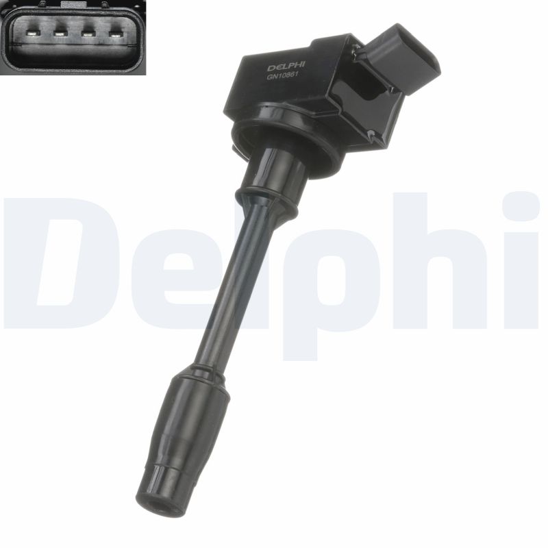 DELPHI Tændspole gn1086112b1 for TOYOTA
