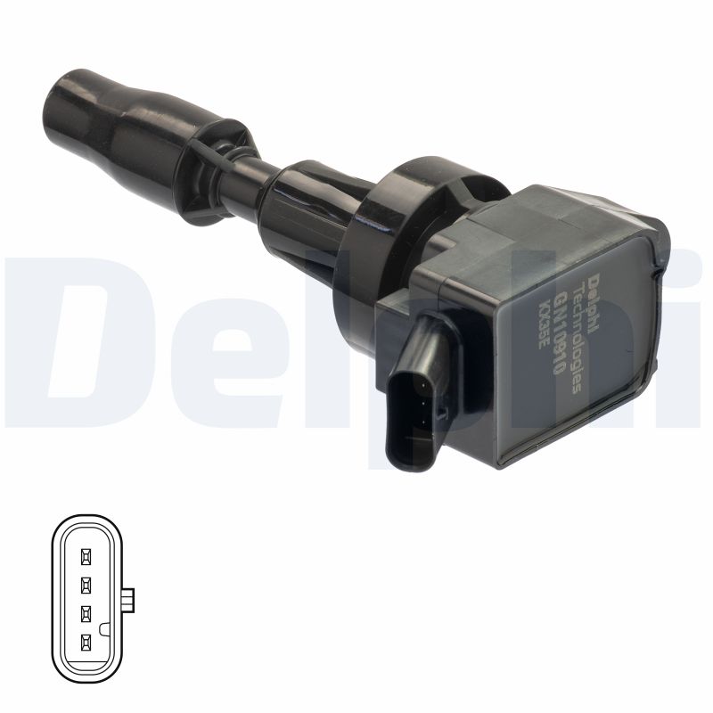 DELPHI Tændspole gn1091012b1 for KIA