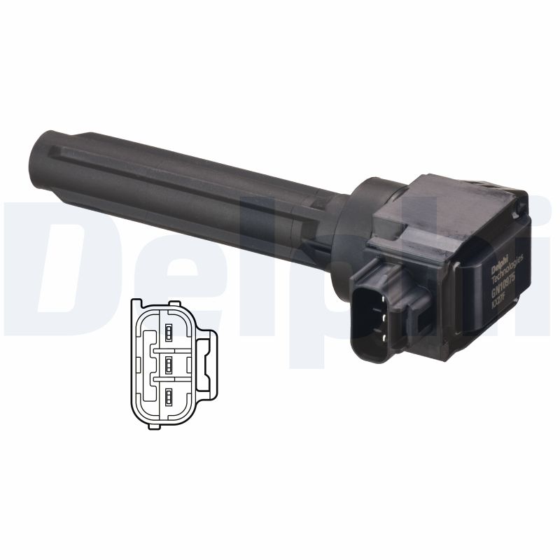 DELPHI Tændspole gn1097512b1 for MITSUBISHI