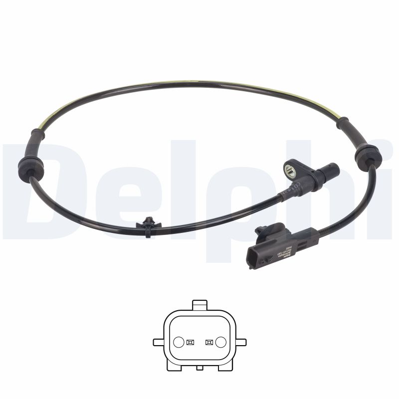 DELPHI ABS Sensor ss2125712b1 for NISSAN