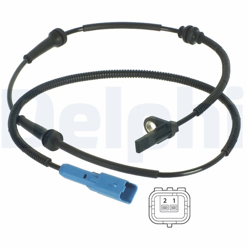 DELPHI ABS Sensor ss20133 for PEUGEOT