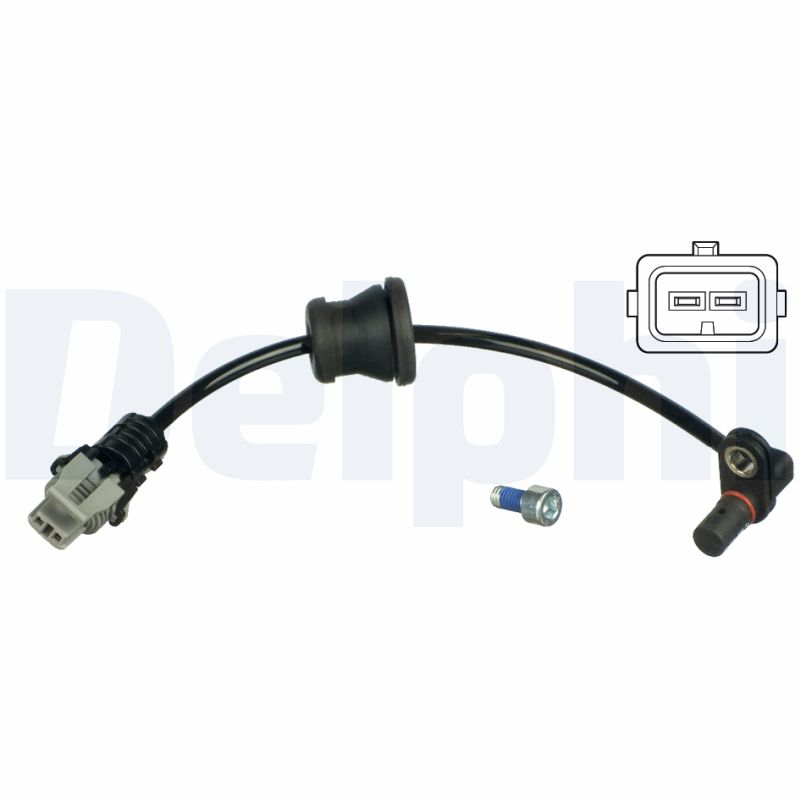 DELPHI ABS Sensor ss20318 for GENERAL MOTORS