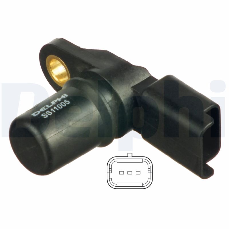 DELPHI Sensor, knastakselposition ss11005 for VAUXHALL NISSAN DACIA RENAULT SUZUKI
