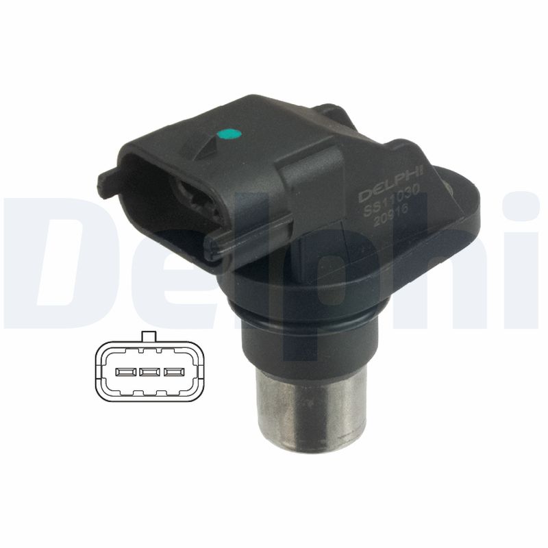 DELPHI Sensor, knastakselposition ss11030 for FORD GENERAL MOTORS VOLVO FIAT HONDA PORSCHE TOYOTA MINI