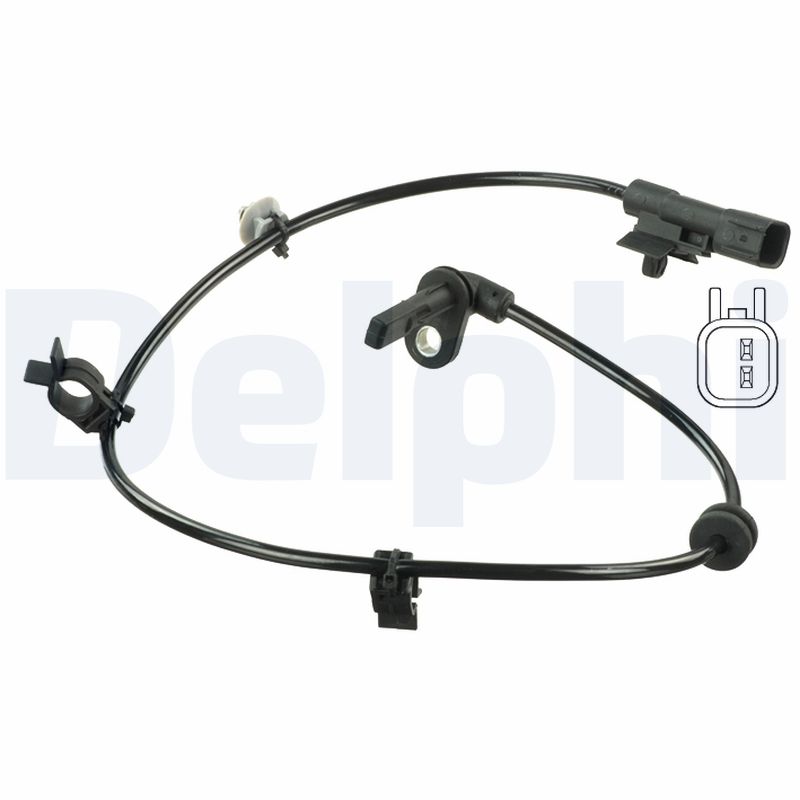 DELPHI ABS Sensor ss20350 for GENERAL MOTORS CHEVROLET