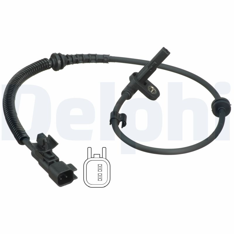 DELPHI ABS Sensor ss20362 for GENERAL MOTORS