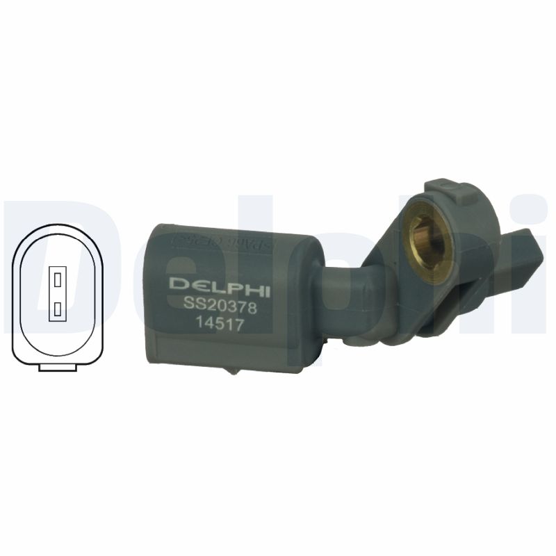 DELPHI ABS Sensor ss20378 for AUDI