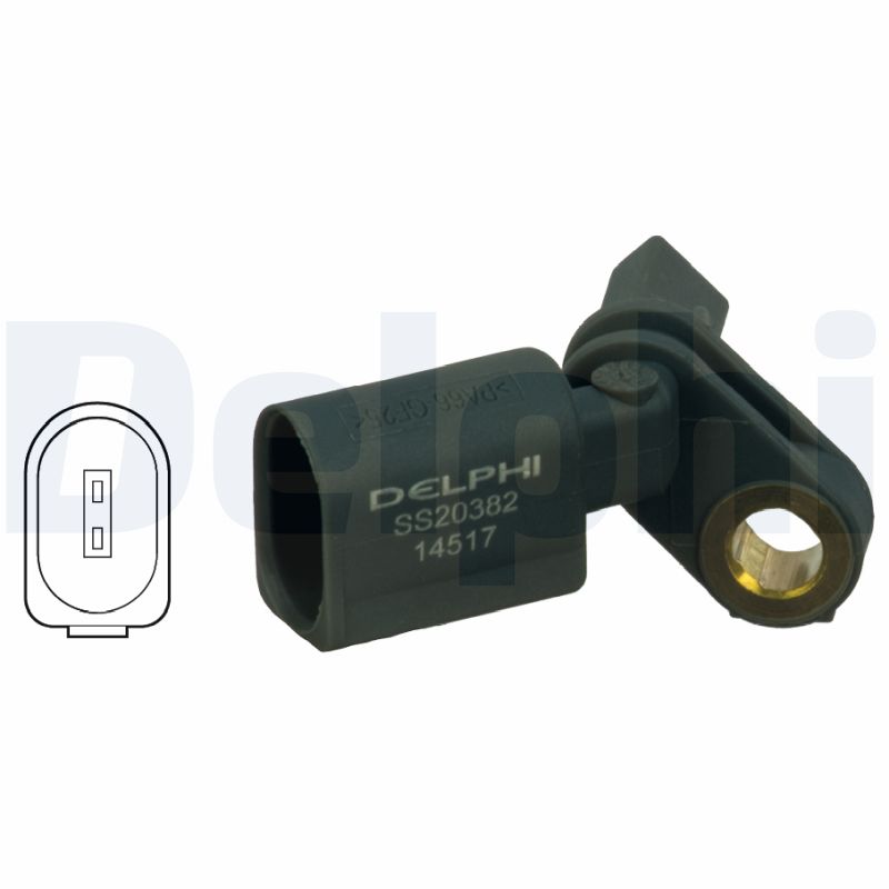 DELPHI ABS Sensor ss20382 for AUDI VAG