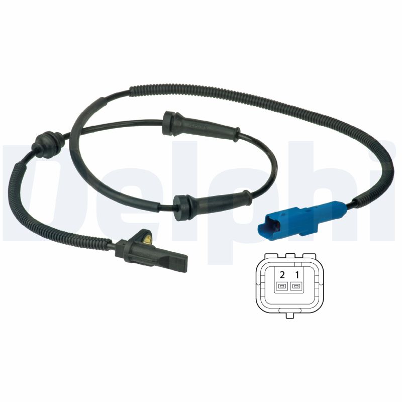 DELPHI ABS Sensor ss20390 for PEUGEOT
