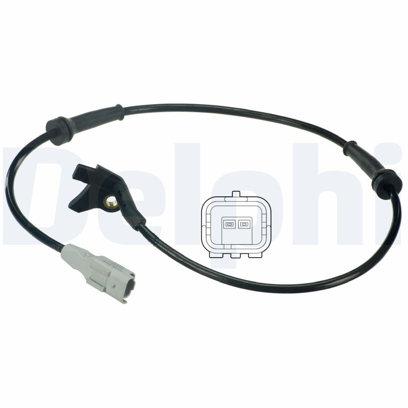 DELPHI ABS Sensor ss20397 for CITROËN