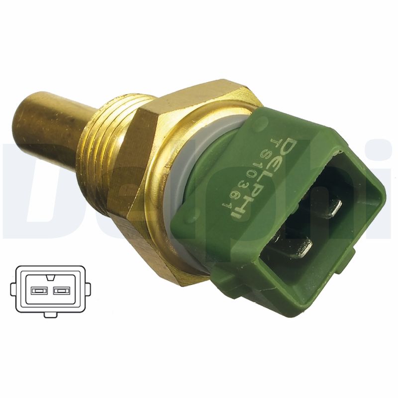 DELPHI Sensor, kølevæsketemp. ts10361 for CITROËN LANCIA NISSAN ROVER