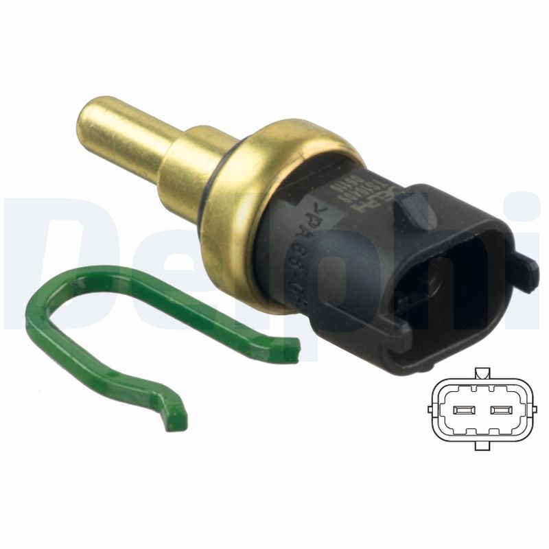 DELPHI Sensor, kølevæsketemp. ts10409 for VAUXHALL PEUGEOT