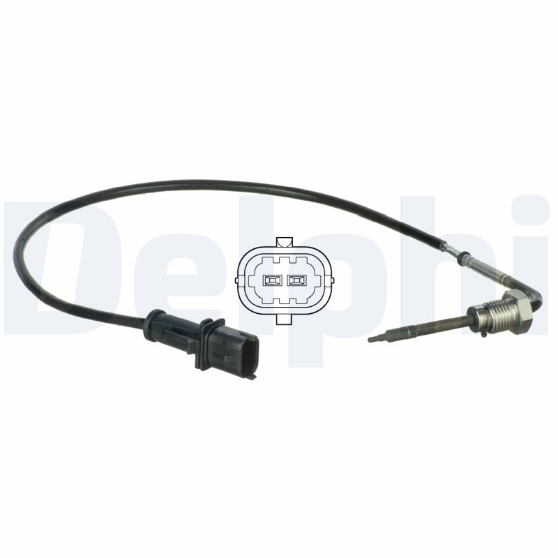 DELPHI Sensor, udstødningsgastemperatur ts30006 for FIAT