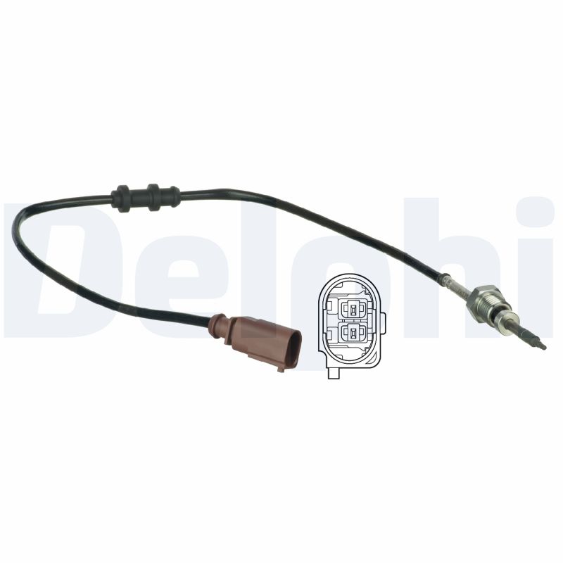 DELPHI Sensor, udstødningsgastemperatur ts30000 for VW VAG
