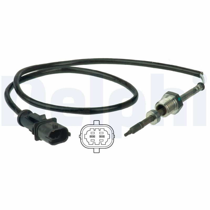 DELPHI Sensor, udstødningsgastemperatur ts30007 for FIAT