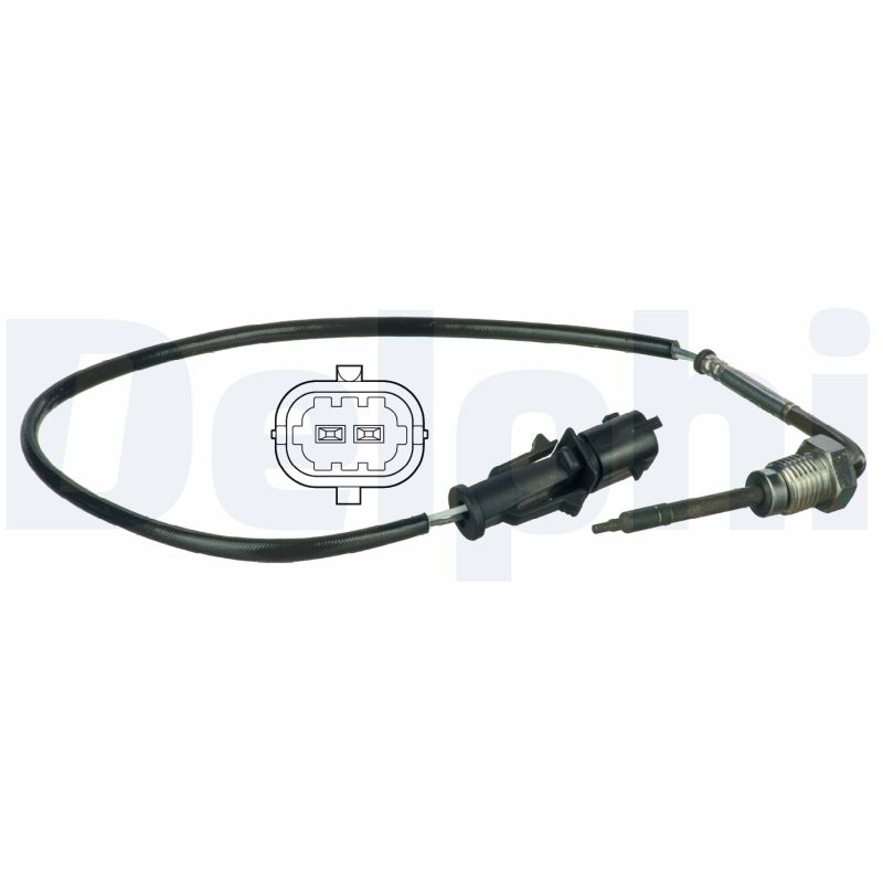 DELPHI Sensor, udstødningsgastemperatur ts30012 for FIAT