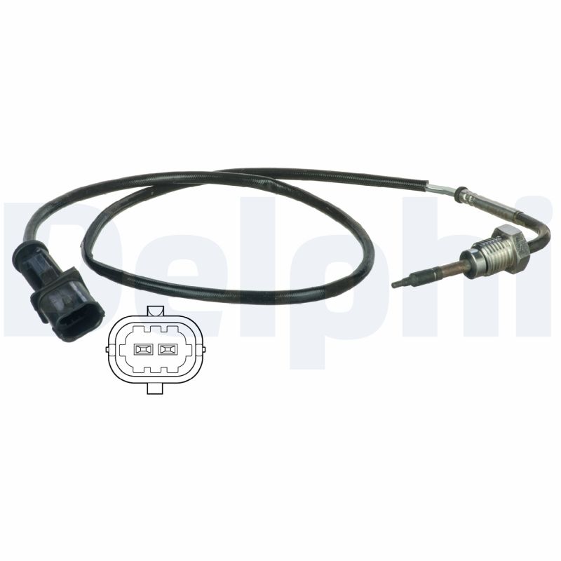 DELPHI Sensor, udstødningsgastemperatur ts30010 for FIAT ALFA ROMEO