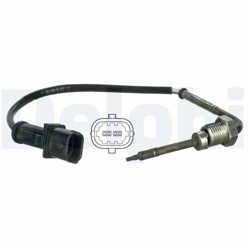 DELPHI Sensor, udstødningsgastemperatur ts30011 for ALFA ROMEO LANCIA