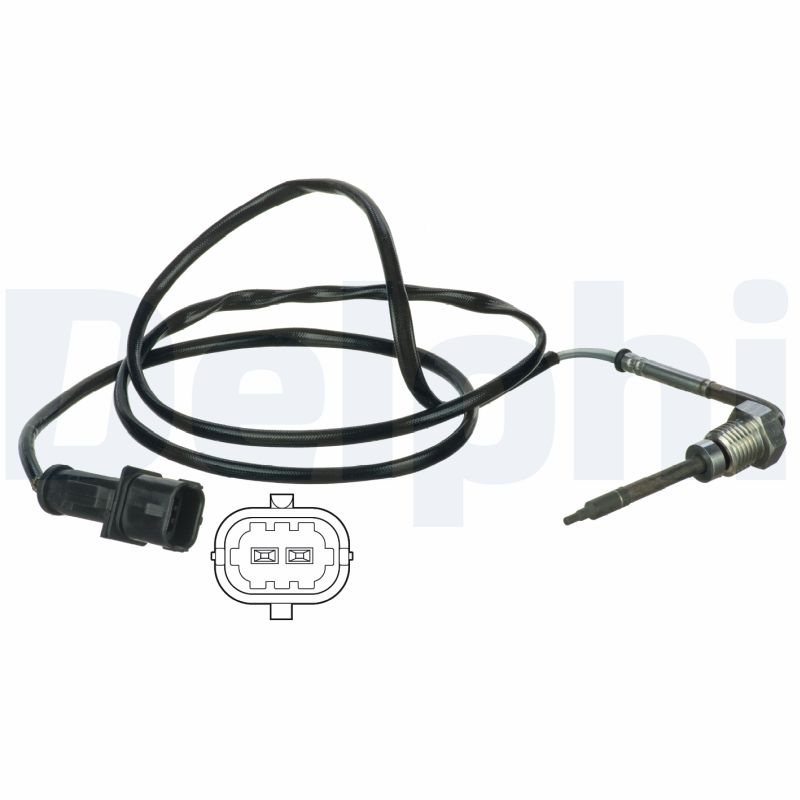 DELPHI Sensor, udstødningsgastemperatur ts30009 for FIAT