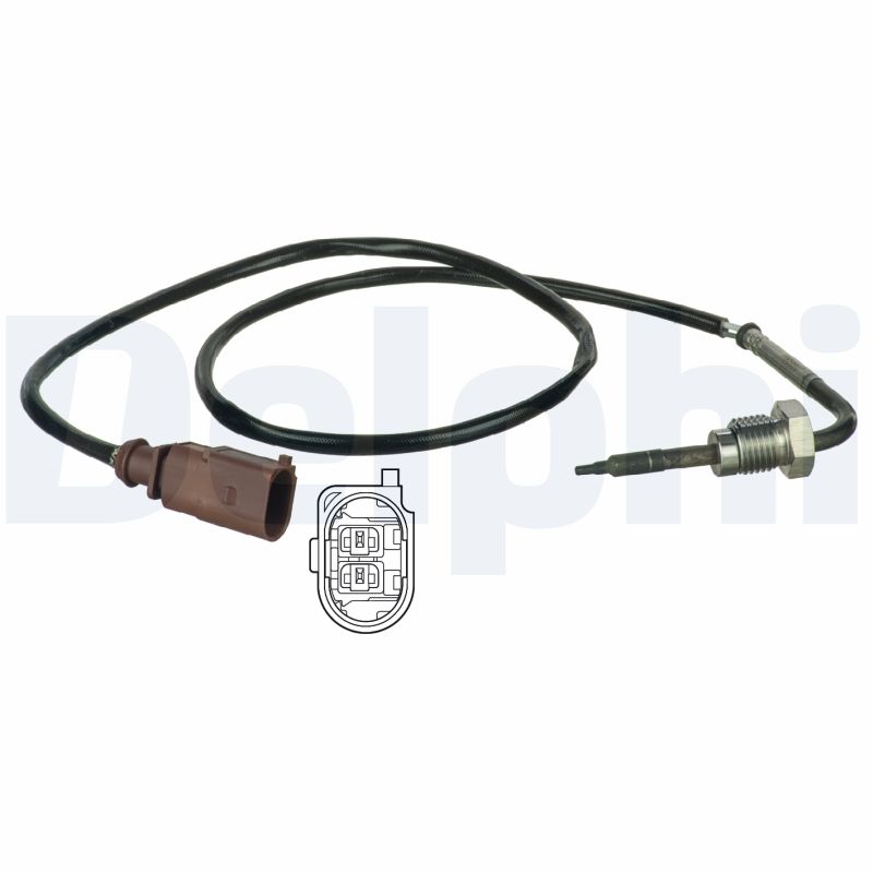 DELPHI Sensor, udstødningsgastemperatur ts30037 for VAG