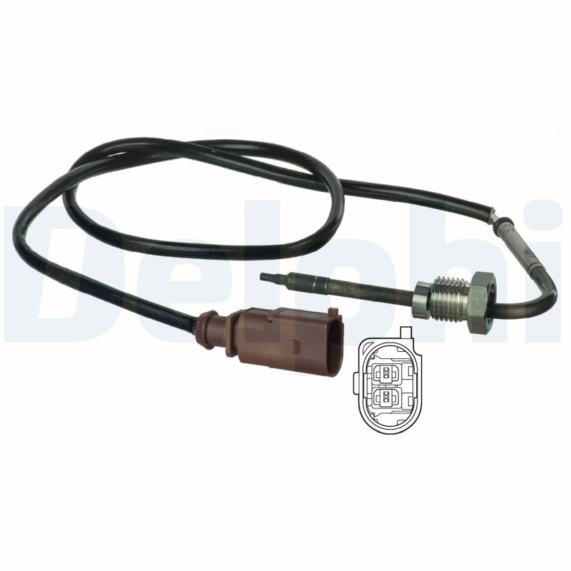 DELPHI Sensor, udstødningsgastemperatur ts30040 for VW VAG
