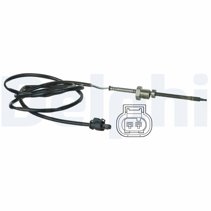 DELPHI Sensor, udstødningsgastemperatur ts30054 for MERCEDES-BENZ SMART