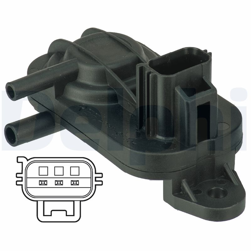 DELPHI Sensor,udstødningstryk dps00010 for FORD VOLVO JAGUAR MAZDA LAND ROVER