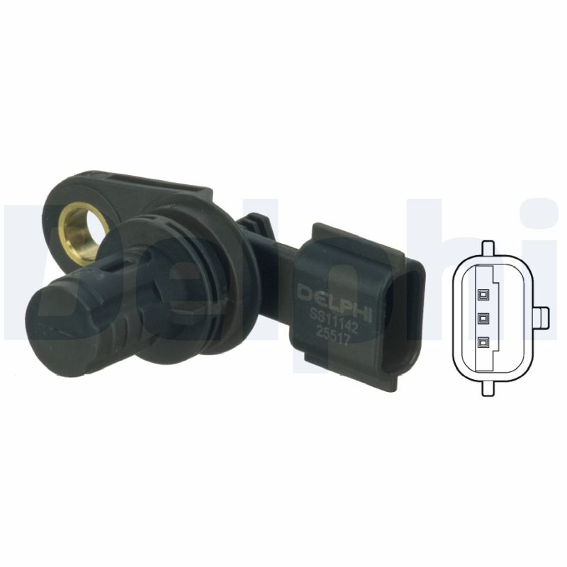 DELPHI Sensor, knastakselposition ss11142 for VAUXHALL MERCEDES-BENZ SMART NISSAN INFINITI DACIA RENAULT