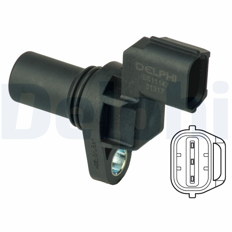 DELPHI Sensor, knastakselposition ss11147 for MAZDA MITSUBISHI