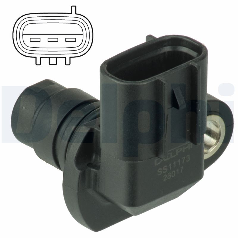 DELPHI Impulsgiver, krumtapaksel ss11173 for NISSAN