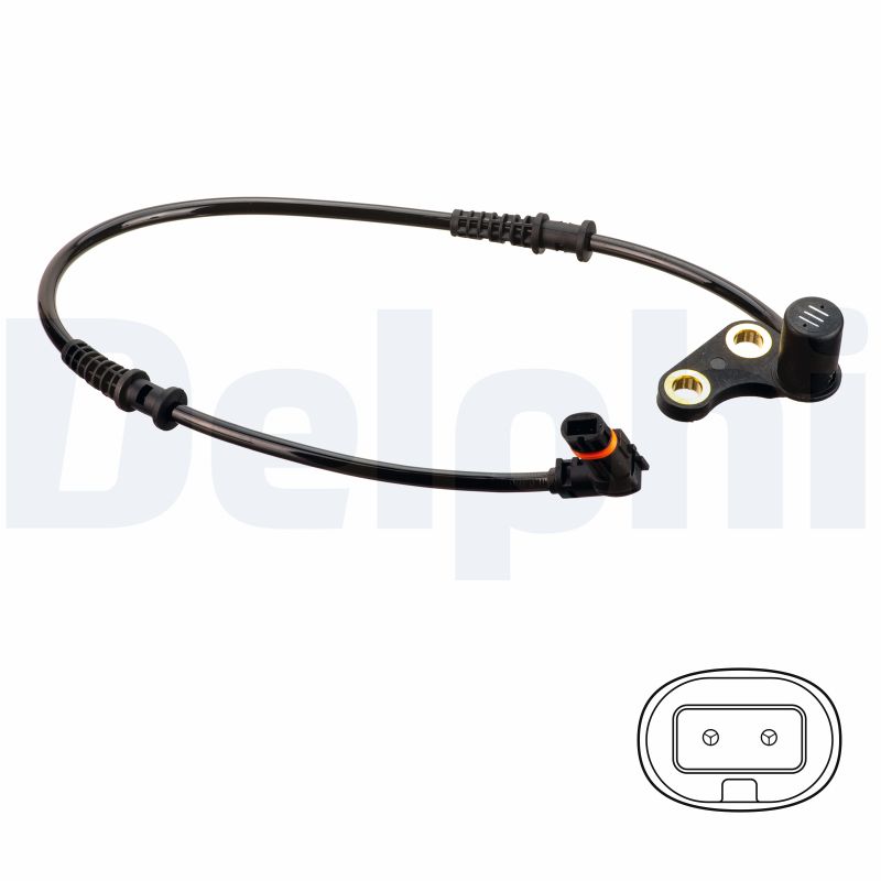 DELPHI ABS Sensor ss20492 for MERCEDES-BENZ