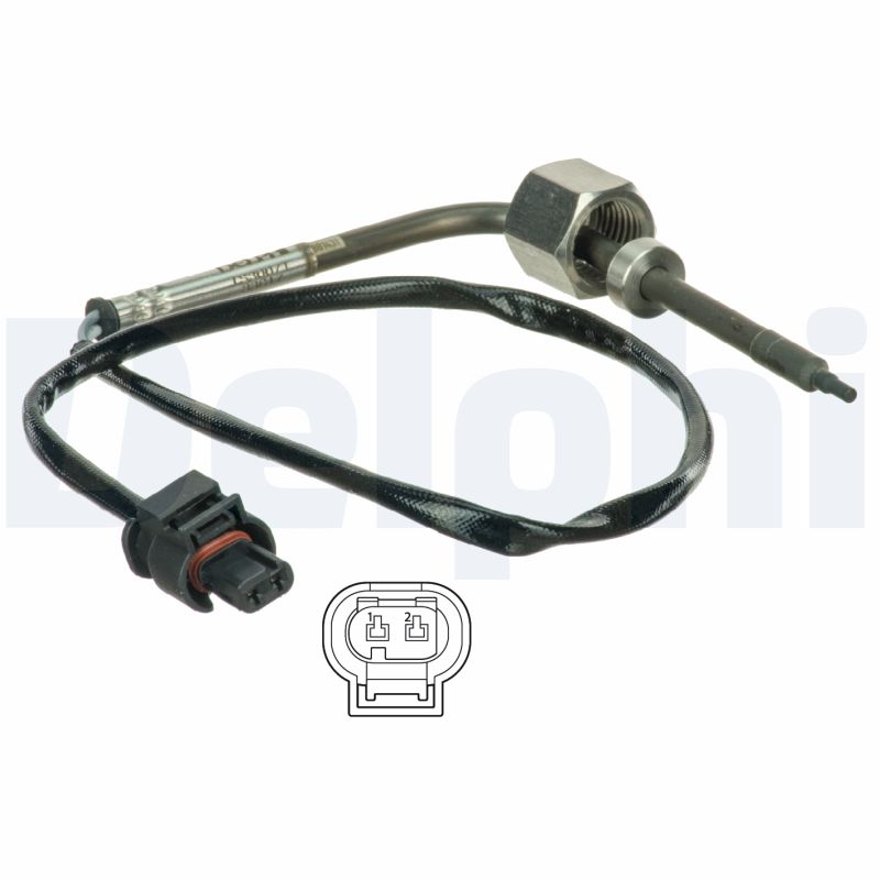 DELPHI Sensor, udstødningsgastemperatur ts30071 for MERCEDES-BENZ