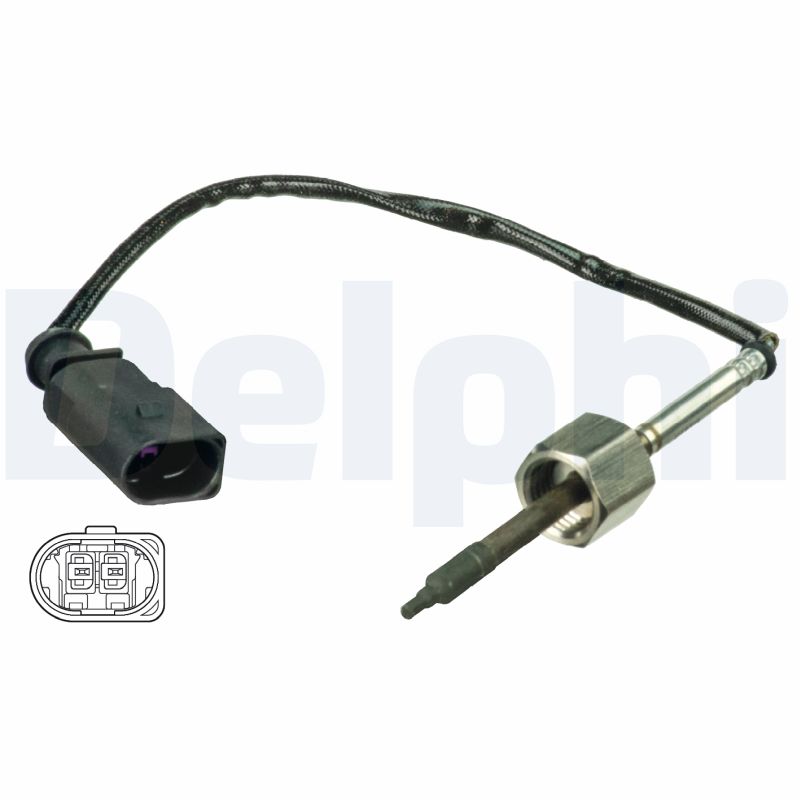 DELPHI Sensor, udstødningsgastemperatur ts30074 for VAG