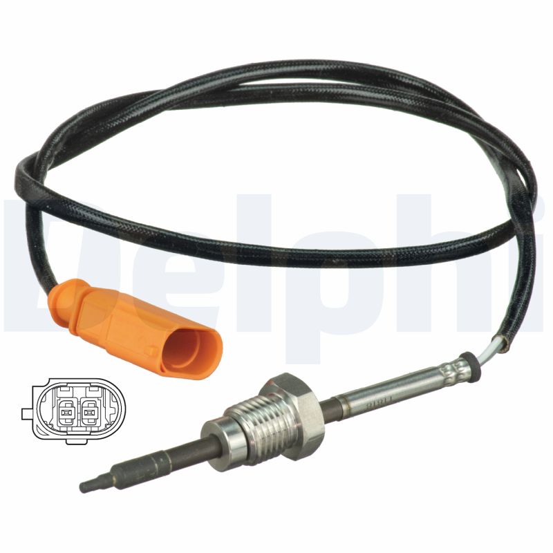 DELPHI Sensor, udstødningsgastemperatur ts30080 for VW VAG