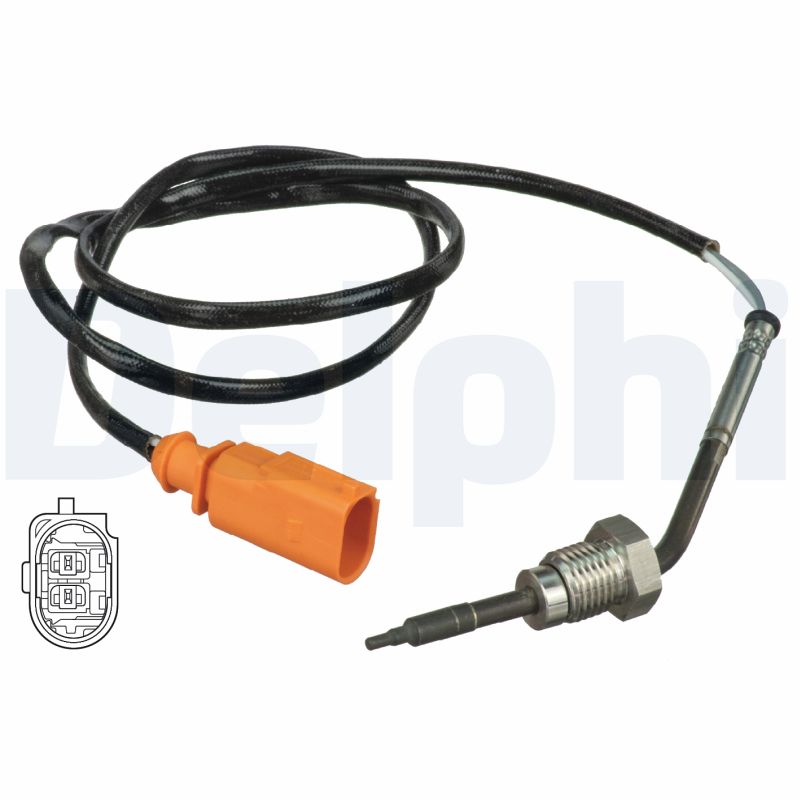 DELPHI Sensor, udstødningsgastemperatur ts30087 for SEAT VAG