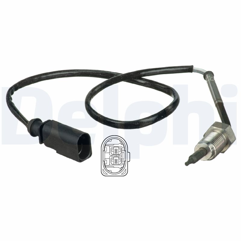 DELPHI Sensor, udstødningsgastemperatur ts30084 for VAG