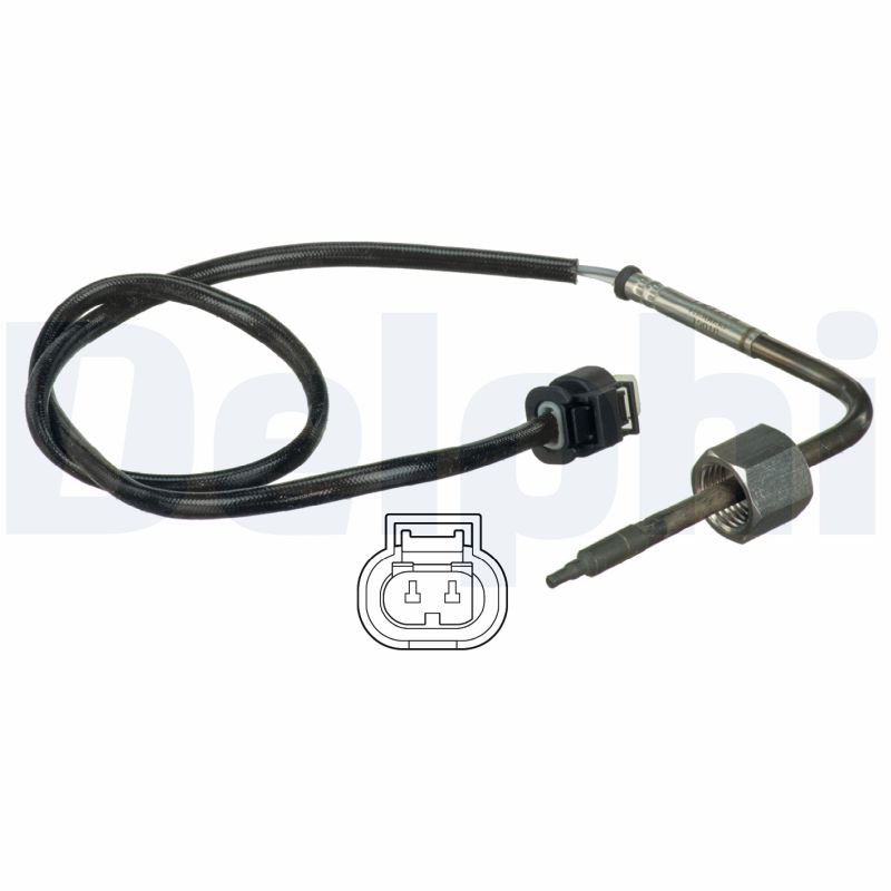 DELPHI Sensor, udstødningsgastemperatur ts30093 for MERCEDES-BENZ