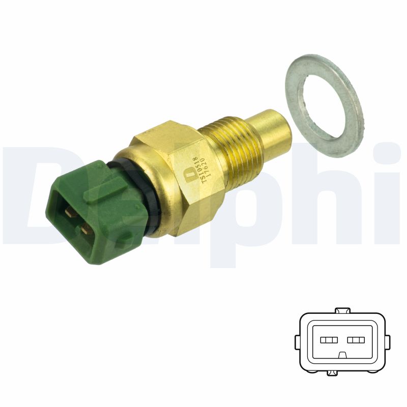 DELPHI Sensor, kølevæsketemp. ts10518 for PEUGEOT