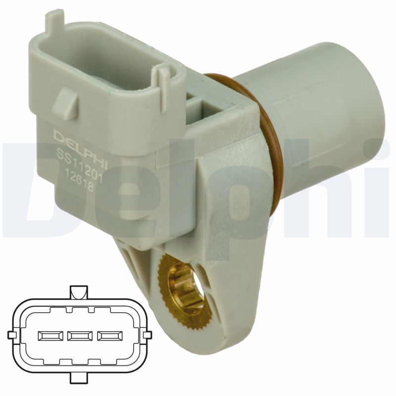 DELPHI Sensor, knastakselposition ss11201 for MERCEDES-BENZ