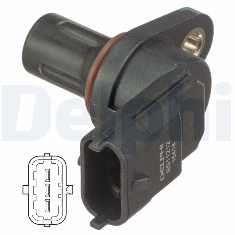 DELPHI Sensor, knastakselposition ss11212 for FIAT VAUXHALL FORD OPEL LAND ROVER