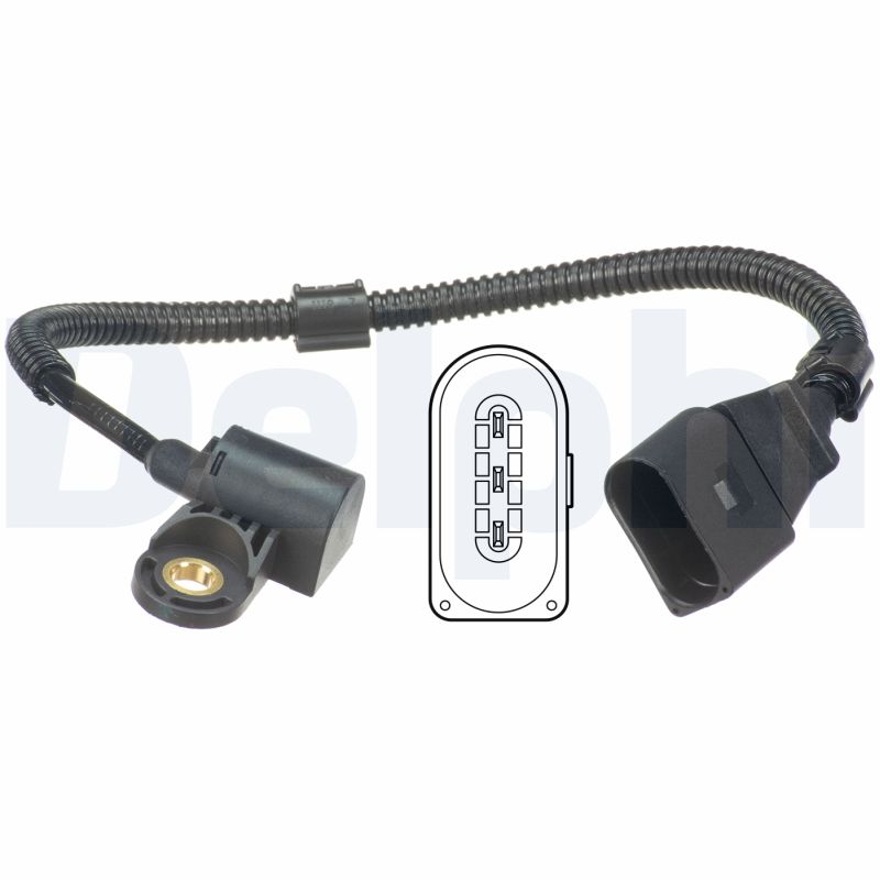 DELPHI Sensor, knastakselposition ss11217 for VW AUDI