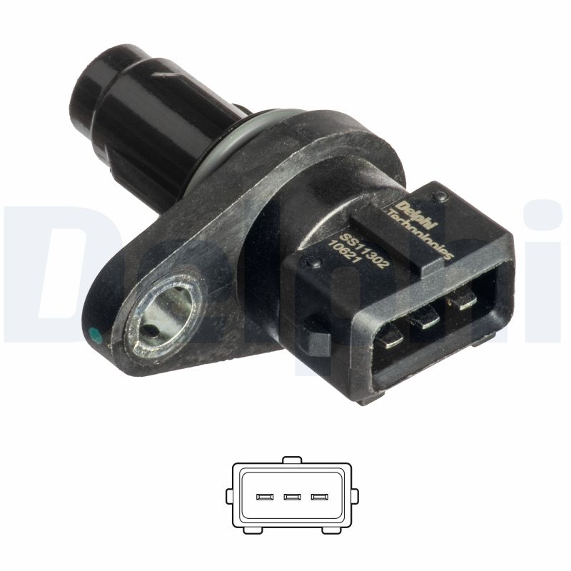 DELPHI Sensor, knastakselposition ss11302 for HYUNDAI KIA
