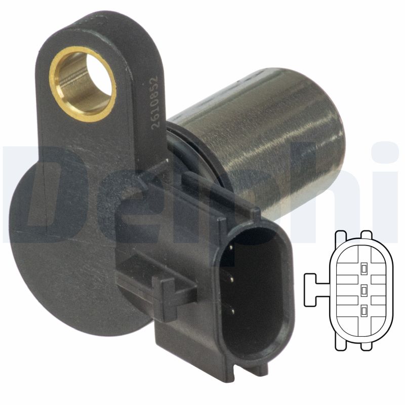 DELPHI Sensor, knastakselposition ss11220 for INFINITI NISSAN
