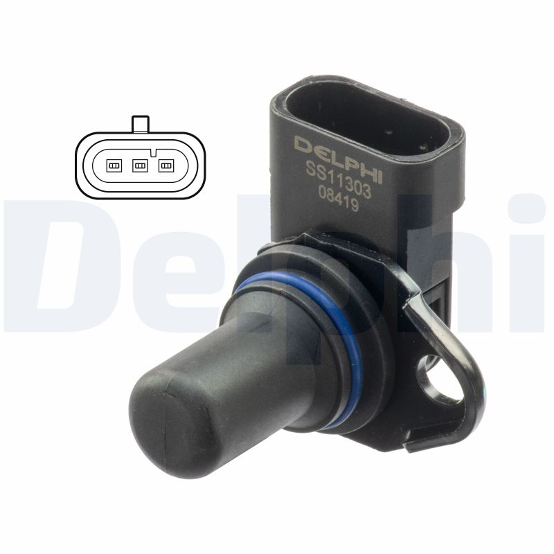 DELPHI Sensor, knastakselposition ss11303 for KIA