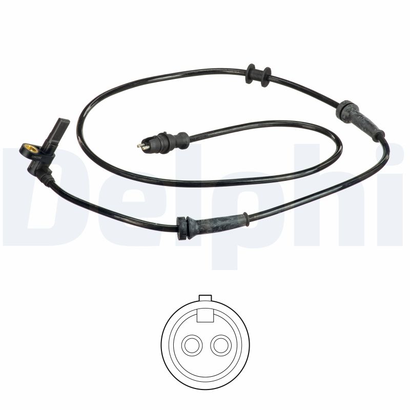 DELPHI ABS Sensor ss20576 for LANCIA ALFA ROMEO