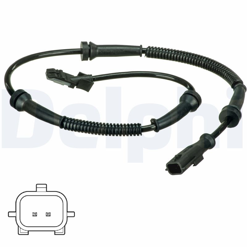 DELPHI ABS Sensor ss20572 for OPEL VAUXHALL