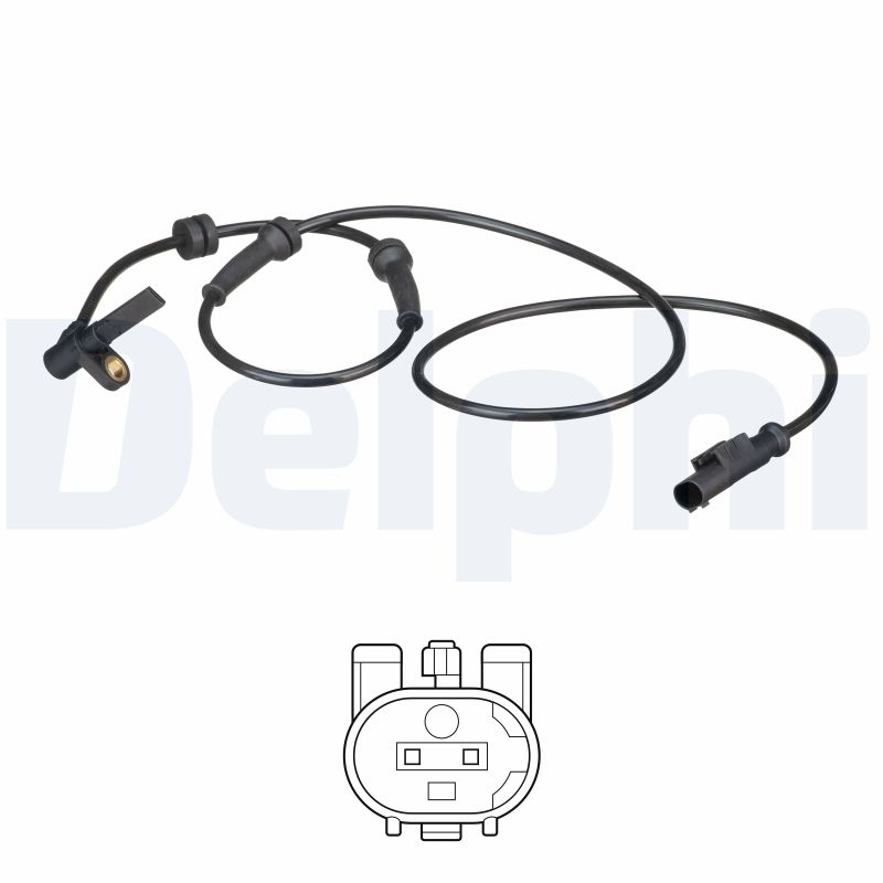DELPHI ABS Sensor ss20578 for FIAT